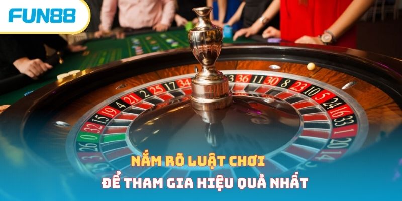 Roulette - Luật chơi và cách tham gia dễ dàng, hiệu quả cao Nắm rõ luật chơi để tham gia hiệu quả nhất